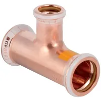 Geberit Mapress Kupfer T-Stück reduziert (Gas) d42-35-42