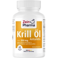 ZeinPharma Krill Öl Antarktis 500 mg Softgel-Kapseln 60 St.