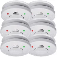Smartwares Rauchmelder Weiß 6er Set inkl. 10 Jahres Batterie