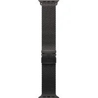 Apple Watch Ultra Milanaise Armband 49 mm Titan Schwarz