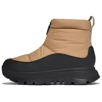 FitFlop Winterboots FITFLOP "NEO-D-HYKER", Damen, Gr. 37, camelfarben, Polyester,