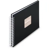 Hama Fine Art Spiral NewBlack 28x24 50 weiße Seiten