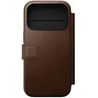 Nomad iPhone 17 Pro Flipcase braun