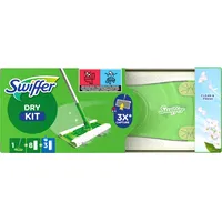 Swiffer Bodenwischer Dry & Wet Starter-Set Grün 12 St.