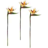 I.GE.A. Kunstblume I.GE.A. "Künstliche Blume Strelitzie Paradiesvogelblume Exotischer Dekozweig",
