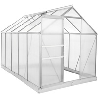 Zelsius Gewächshaus Alu HKP 6 mm 5,9 m2 inkl.