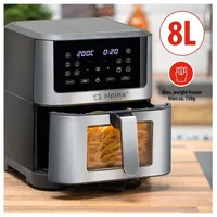 Alpina Heißluftfritteuse 8 L 1800 W