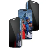 Panzer Glass PanzerGlass® Privacy Displayschutz m. Schwarz Rahmen iPhone