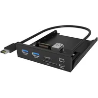 Icy Box IB-HUB1419-i3 3.5 Zoll Festplatten-Einbaurahmen Schwarz
