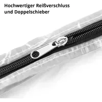 STAHLWERK Staubschutztür 3er Set U-Form Staubtür Schmutzschleuse Staubvorhang