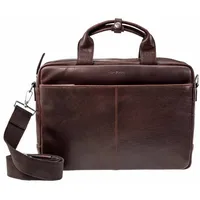 Strellson Aktentasche 'Abbey Charles in Dunkelbraun 39 x 28