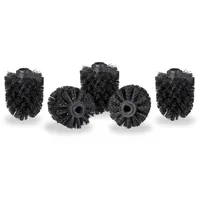 Relaxdays 40 x WC Bürstenkopf im Set, lose Toilettenbürsten