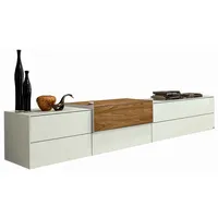 Musterring TV-Lowboard Q-Media 2.0 Holz Grau