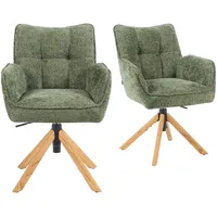 Dubi möbel Bürostuhl Grün, - (B)59 x (H)85 x