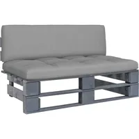 VidaXL Garten-Mittelsofa Paletten Honigbraun Imprägniertes Kiefernholz