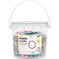 Folia Rubber Loops Bastelset mehrfarbig 5700 Teile
