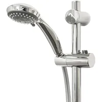 Tecuro Brauseset Komfort-70 - mit 3 Funktionen Handbrause, Brauseschlauch