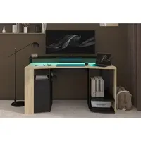 Parisot Schreibtisch Meta 1 schwarz