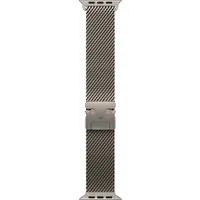 Apple 49mm Natural Titanium Milanese Loop - Medium