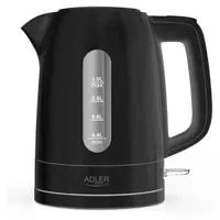 Adler AD 1380b Wasserkocher 1,0 L, Schwarz