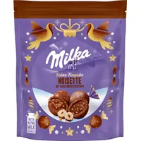 MILKA Feine Kugeln Noisette Kugeln aus Alpenmilchschokolade 90g