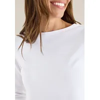Cecil Basic U-Boot Shirt White L (42),