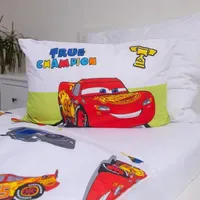 Jerry Fabrics Disney Cars Champion Baby-Bettwäsche-Set | 40x60 cm