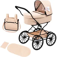 Bayer Puppenwagen »nostalgisch« inklusive Umhängetasche, beige