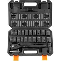 Vevor Profi Steckschlüsselsatz 23-tlg.