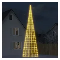 VidaXL Außenwandleuchte LED 800 cm 3000 LEDs weiß