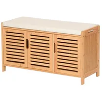 Ad.con Schuhbank 50 x 90 x 35 cm beige