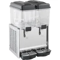 GastroHero Getränkespender ECO 2x12 Liter Doppel Saftspender Kaltgetränkespender mit