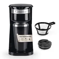 Barista Single-Kaffeemaschine schwarz