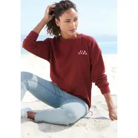 ELBSAND Sweatshirt weinrot XL