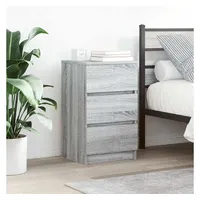 VidaXL Nachtschrank mit 3 Schubladen 39 x 35 x