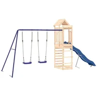 VidaXL Spielturm Massivholz Kiefer