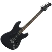 Dimavery ST-312 E-Gitarre satin schwarz