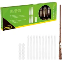 IDENA Schwebende Kerzen 10 St. weiß