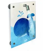 DS PRODUKTE Fredis Kinderdusche Wal Duschsystem transparent/blau