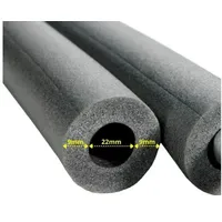 NMC Isolierschlauch 22mm, 2x1m, 9mm Dämmung, Rohrisolierung Heizung Sanitär