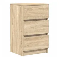 VidaXL Nachttisch mit 3 Schubladen 39 x 35 x