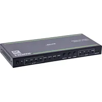 InLine HDMI Switch 4-fach, 48Gb/s, 8K@60Hz, mit Audioauskopplung, HDMI