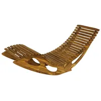 Prestige home living outdoor Ergonomische Schwungliege aus Akazienholz -