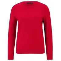 Betty Barclay Basic-Strickpullover mit Rundhalsausschnitt Rot | 40