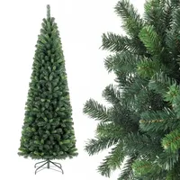 Salcar Künstlicher Weihnachtsbaum 180 cm, Tannenbaum Künstlich mit Handschuhen
