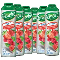 Teisseire zero Sirup Erdbeere-Himbeere 600ml
