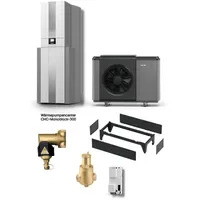 WOLF-Garten Wolf Paket CHC-Monoblock 07/300-50S Luft/Wasser-Wärmepumpe 7 kW