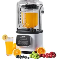 Vevor kommerzieller Standmixer 2200 W mit Schutzschild, Hochleistungsmixer Power