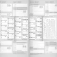 Brunnen 2026 Brunnen Jahresübersicht 2027 87×153 mm