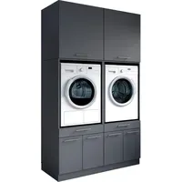 Laundreezy Mehrzweckschrank-Set LAUNDREEZY "Laundreezy, 4-tlg. Mehrzweckschrank-Set B/H/T 135/238/68 cm",